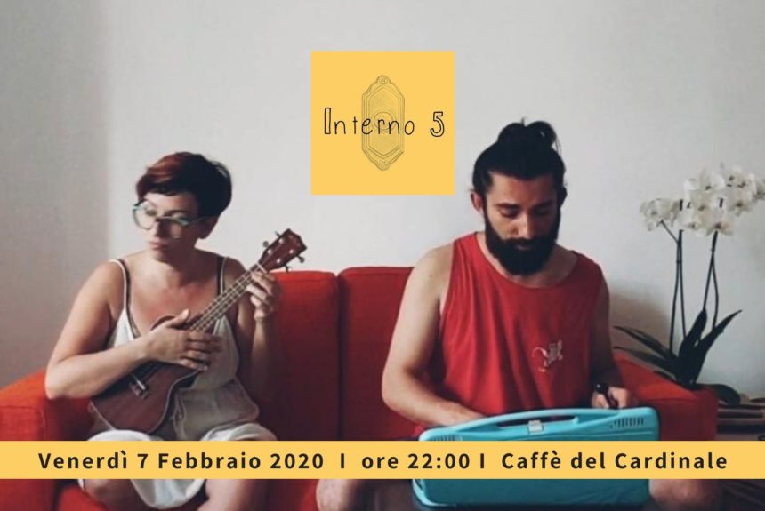 Dopocena in Musica: Interno 5 in concerto 7 Febbraio 2020 a Cori Giulianello